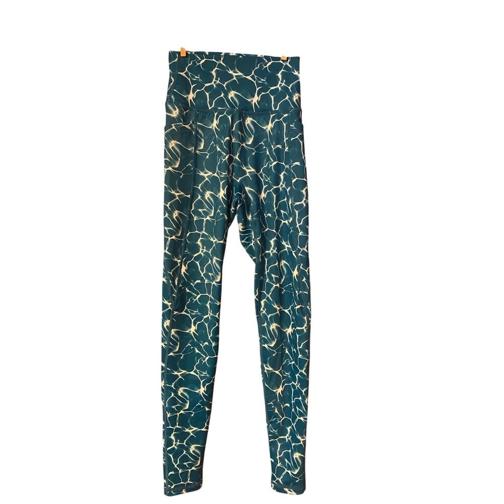Buffbunny - Limitless Legging Turquoise Reflective Print Athletic Training X SM